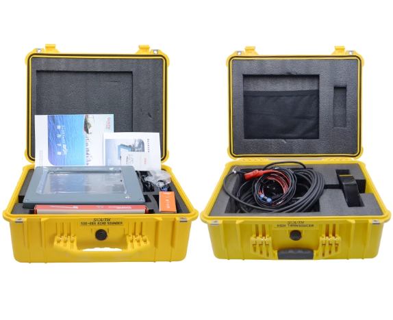 200 kHz Ultrasonic Depth Echo Sounder South SDE-28S+ For Underwater Mapping Measurement