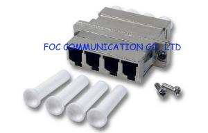 China CATV Networks Optical Fiber Adapter LC Quad Metal Zirconia Ceramic Sleeve on sale
