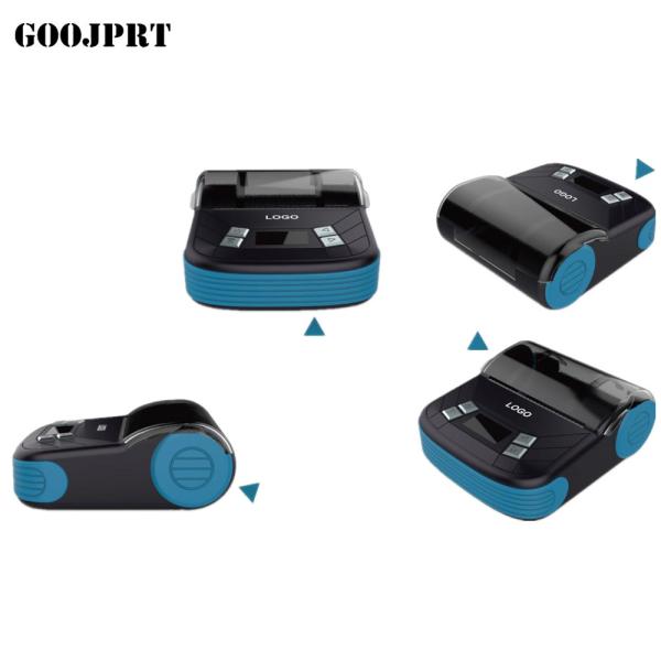 80mm Barcode Wireless Bluetooth Printer Exquisite Light Weight Structure