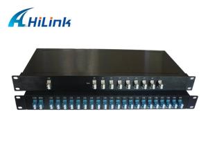 China DWDM Filter 80 Channel Mux Demux , Fiber Optic DWDM Multiplexer Low PDL on sale