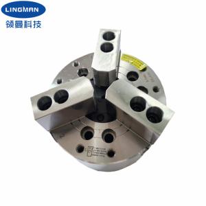 China High Precision 3 Jaws Through Hole Long Stroke Power Chuck Lathe Chuck on sale