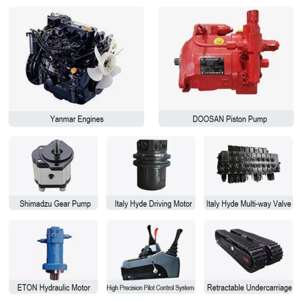 DM 259D3 Tracked Skid Steer Loader Alloy Model 1:50 Scale 85677 Standard Version