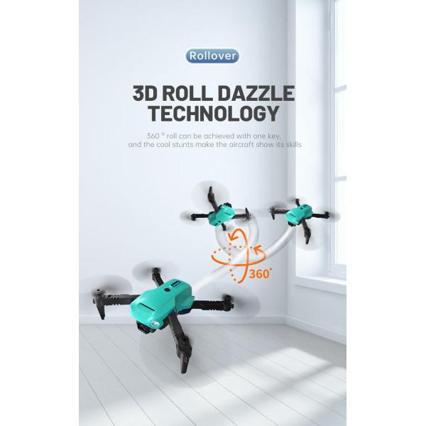 50M Dual Camera Battery Powered Drones WIFI FPV RC Drone For Beginner