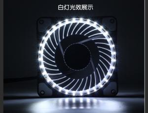 China Wind light RGB LED Fan with Rf Remote Control Set 12v 120mm Adjustable LED for computer case on sale