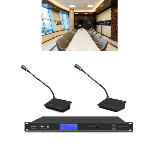 Wholesale GESTTON Table Top Wireless Conferencing System IR SYNC Configuration from china suppliers