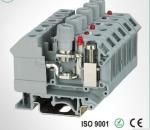 SUK-10RD/X led fuse terminal block DIN rail terminal blocks 800VM10A gray color