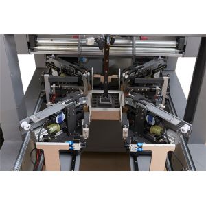 Wholesale Durable Corner Pasting Machine , Food Box Machine High Efficiency from china suppliers