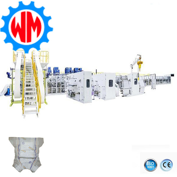 Wholesale Advanced Baby Diaper Making Machine with Packaging System Easy Operation from china suppliers