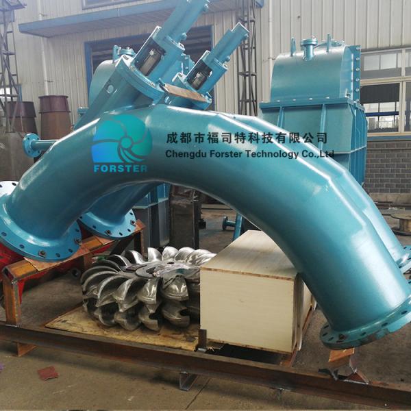 High Head Hydropower Pelton Turbine / Horizontal Water Turbine For Hpp