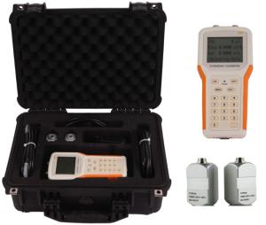 China LCD Display Handheld Ultrasonic Water Flow Meter on sale