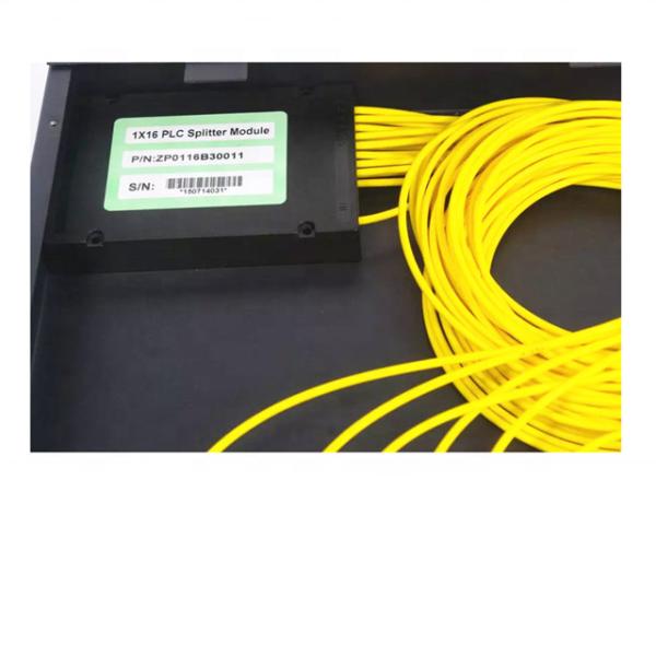 Fixed Rack Mounted 1U 1X32 PLC Splitter FTTH Patch panel
