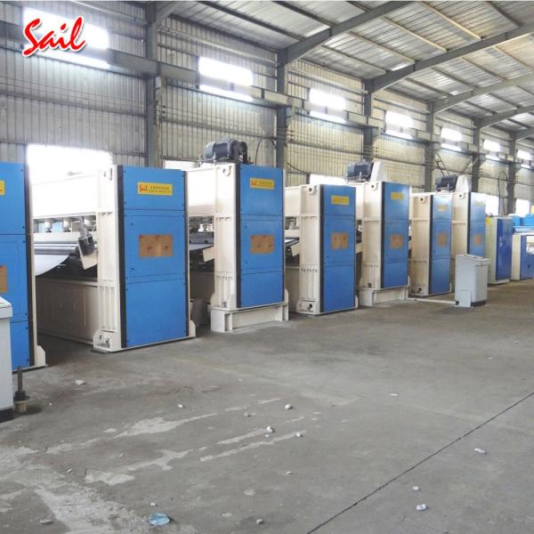 Nonwoven mop cloth needle punching production line