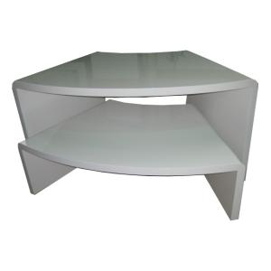 2 Layers MDF Wood Retail Display Nesting Tables