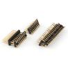 Buy cheap 1.27 Mm Pitch Male Pin Header Connector Two Rows Black PA9T Plastic from wholesalers