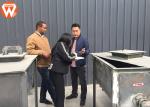Poultry Aquatic Feed Mixer Machine Mixing Uniformity CV ≤ 7% Carbon Steel 150 Kg