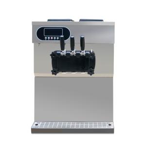 China 36-Liter Tabletop Commercial Soft Serve Ice Cream Maker With Three Flavors on sale