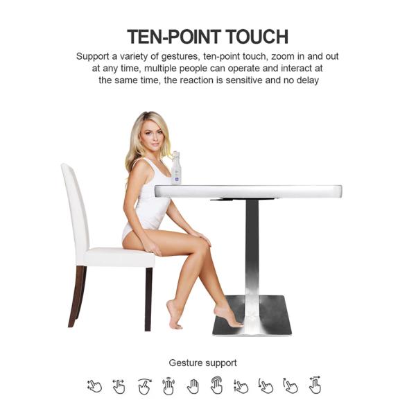 21.5 Inch OEM ODM interactive Multifunction 4-screen Android Touch Table