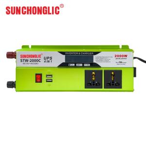 Wholesale 2000w Inverter &amp; Charger Two In One Device Dc 12v To Ac 220v from china suppliers