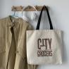 Buy cheap 8oz 35*40cm Cotton Mesh Tote Bag With Heat Transfer Logo from wholesalers