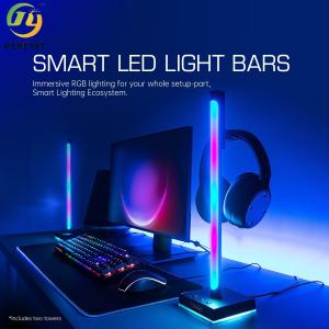 RGB Music Atmosphere Light Multi-Rhythm Mode Computer Tabletop Game Headset Stand Can Be Controlled By APP