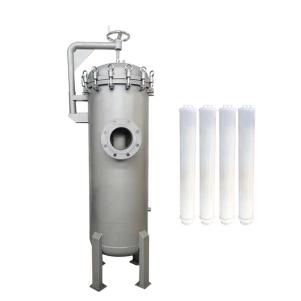Filter Elements Industrial Cartridge Filter Housing with High Flow Capacity Technology