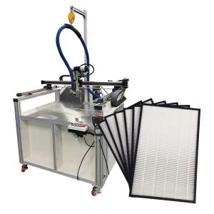 China 3 Axis Filter Cartridge Making Machine Gluing Hepa Filter Making Machine on sale