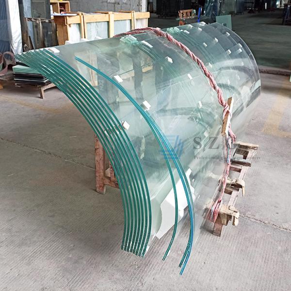 Quality Customized Elegant Curved Glass for Stylish Architectural Designs for sale