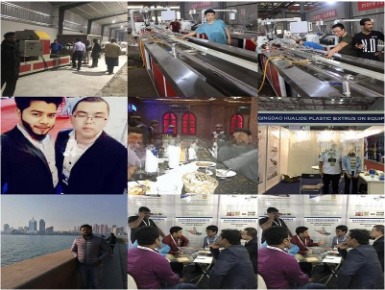 600kg/H PVC Foam Board Production Line High Speed WPC Board Extrusion Line