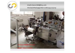 Wholesale Automatic plastic making shoe cover machine, pe shoe cover making machine from china suppliers