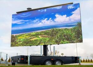 China Dustproof Outdoor Mobile LED Screen Rental Full Color SMD1515 IP43 on sale