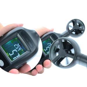 Fast Response Handheld Digital Anemometer With Low Battery Indication