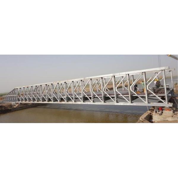 Custom Permanent Steel Structure Bridge Steel Deck With Good Stability