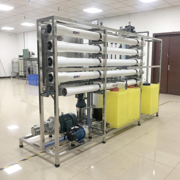 500LPH Salt Seawater Desalination System Reverse Osmosis Drinking Water Filter Treatment RO Plant