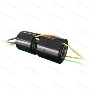 China Industrial Ethernet Slip Ring Multi Circuits Network Cable Slip Ring on sale