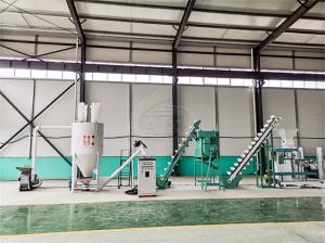 Wholesale Simple Operation Customized Feed Pellet Production Line Simple Structure from china suppliers