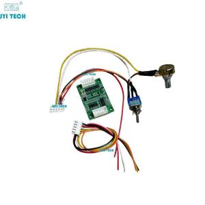 Wholesale Max Current 3A 12V/24V Brushless DC Motor Driver PWM Control For Sensorless BLDC Motor With Connector Wires from china suppliers