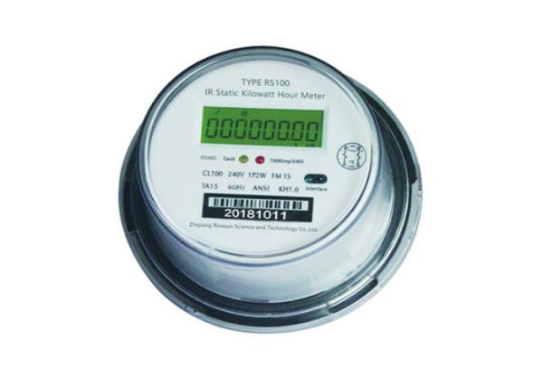 Quality 127V ANSI Smart Meter 1 Phase 2 Wire Ac Static Kwh Meter With Internal RTC for sale