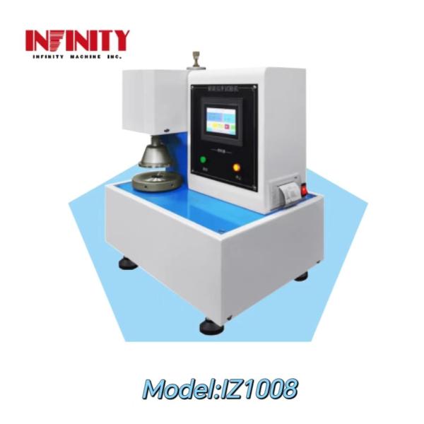 Switchable Units Material Fully Automatic Burst Strength Testing Machine With Color Touch Screen Control