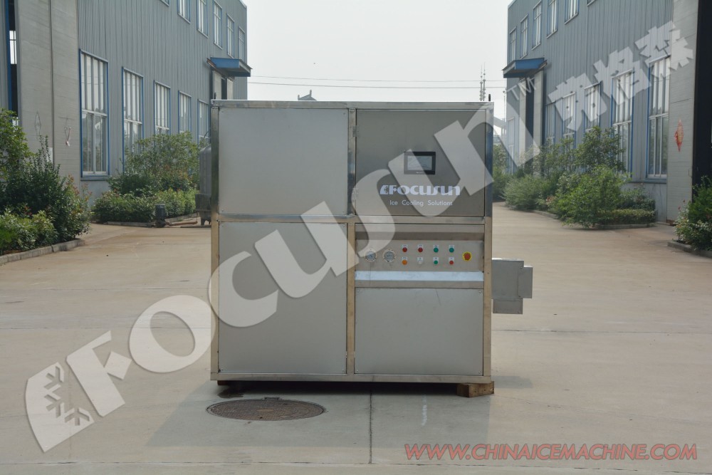 Pump Driven 10 Tons Automatic Tube Ice Machine for Large Scale Production