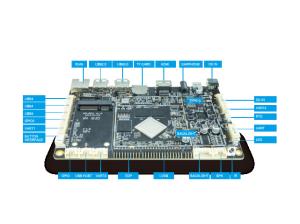 Wholesale Embedded RK3288 Quad Core Motherboard LVDS EDP Interface For Smart Kiosk Digital Signage from china suppliers
