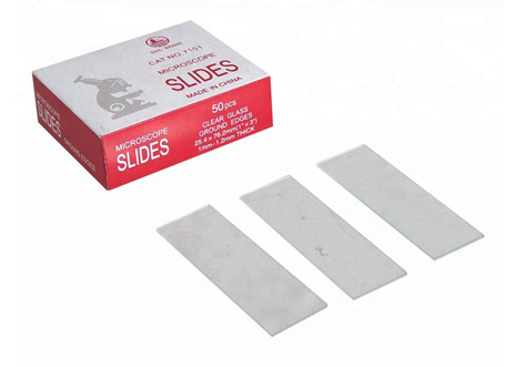 Wholesale Transparent Microscope Slide Cover Glass 1.2mm 1.0mm Thickness from china suppliers