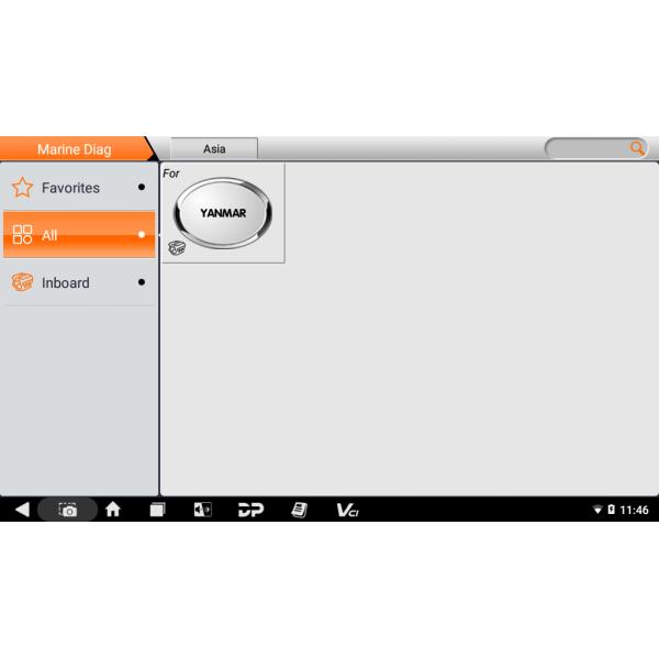 OBDSTAR ISCAN PRO SERIES for YANMAR Marine Diagnostic Scanner