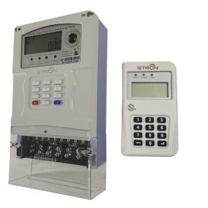 Wholesale ISO14001 Three Phase 60Hz Smart Prepaid Electricity Meter With CIU from china suppliers