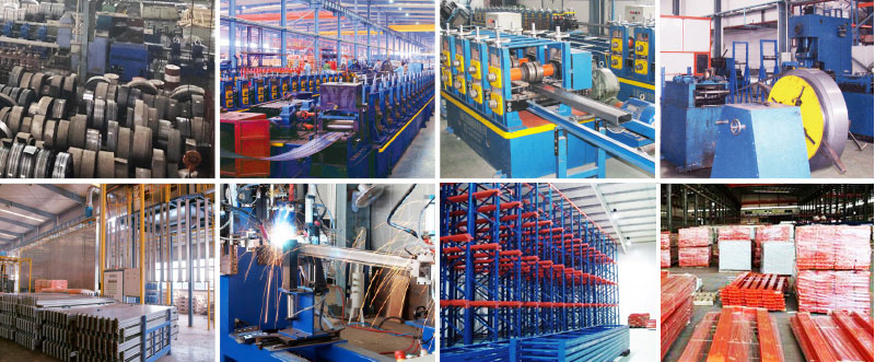 Push Back Pallet Rack High Density Warehouse Storag Rack