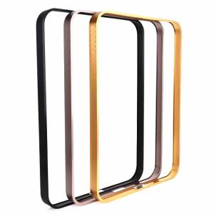 China Rectangular Brushed Aluminium Mirror Frame Profile For House Decor on sale