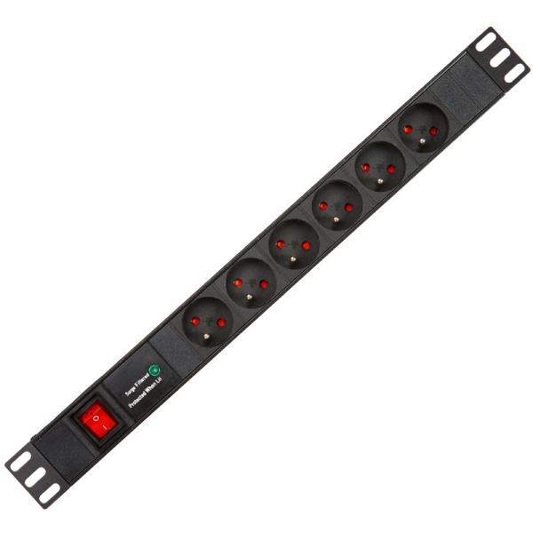 Quality 8 Way French Type PDU Extension Socket With On/Off Switch for sale