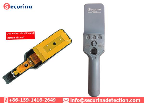 ABS Hand Held Security Detector Ultra High Sensitivity Non Slip Handle