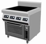 Induction Range with Oven
