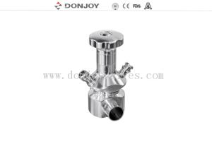 China sanitary level aseptic sampling valves with DN50 tank connector on sale