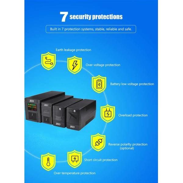 1200VA pure sine wave Line Interactive UPS